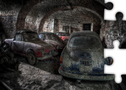 Stare, Zakurzone, Samochody