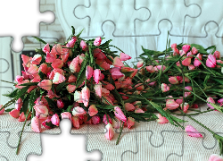 Sztuczne, Kwiaty, Tulipany
