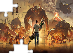 Gra, Serious Sam 4, Postać, Sam Stone, Najeźdźcy