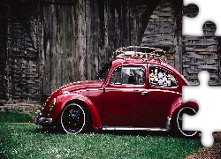 Czerwony, Volkswagen Garbus