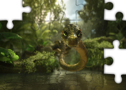 Wąż, Grafika 3D