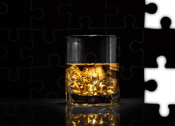 Szklanka, Whisky, Lód