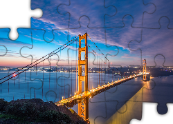 Most wiszący, Cieśnina, Golden Gate, San Francisco, Stany Zjednoczone