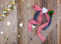 Podkowa, Wstążka, Kompozycja