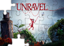 Gra komputerowa, Unravel, Yarny, Lampa, Grafika 3D