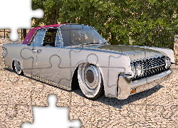 Zabytkowy, Lincoln Continental, 1962, 3D