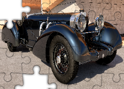 Zabytkowy, Mercedes Benz 710 SSK Trossi Roadster, 1930