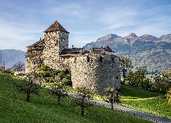 Zamek Vaduz, Twierdza, Vaduz, Liechtenstein