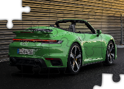 Zielone, Porsche 911 Turbo, Kabriolet