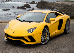 Żółte, Lamborghini Aventador S