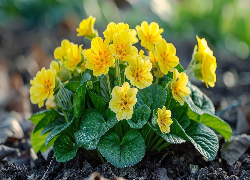 Żółte, Prymule, Listki