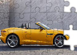 Żółty, Jaguar F-Type, 2020