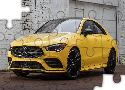 Żółty, Mercedes-Benz CLA